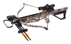 CenterPoint Tyro 4X Recurve Crossbow Package With 4x32mm Scope, Camo