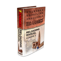 Barnes Bullets 30745 4th Edition Reloading Manual,