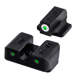 TRUGLO Tritium Pro Glow-in-The-Dark Handgun Night Sights for Kahr Arms Pistols, Fits K, MK, P, PM, T and TP Models