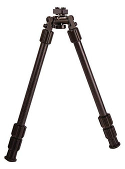 Caldwell Accumax Premium Carbon Fiber M-Lok KeyMod Bipod with Twist Lock Quick-Deployment Legs for Long Gun Rifle for Tactical Shooting Range and Sport
