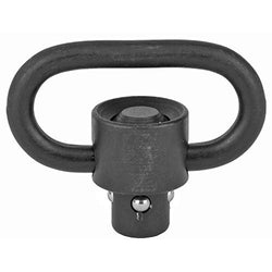 BRAVO COMPANY USA Gunfighter QD (Quick Detach) Heavy Duty Sling Swivel Flush Plunger Black