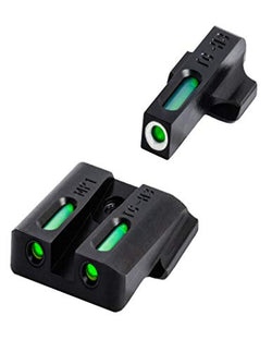 TRUGLO Sight Set TFX Tritium Day Night S&W M&P Pistol Green TG13MP1A