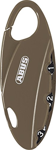 ABUS 151/20 BakPac 3-Digit Resettable Combination Padlock, Tan