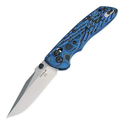 Hogue 24273 Deka 3.25" ABLE Lock Folder - Clip Point Blade Tumble Finish - G-10 Frame - G-Mascus Blue Lava