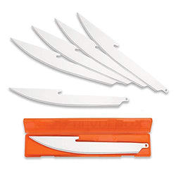 Outdoor Edge 5" Boning/Fillet Replacement Razor-Blade Pack - 6 Pieces Plus Blade Storage Box