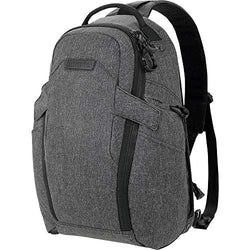 Maxpedition Entity 16 CCW-Enabled EDC Sling Pack 16L for Covert Concealed Carry, Charcoal