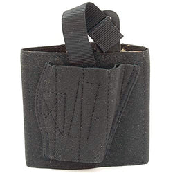 DeSantis Apache Ankle Holster, Fits Glock 26/27/29/30, Right Hand, Black Leather 062BAE1Z0, UPC :792695160953