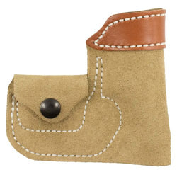 Desantis Leather Ambidextrous Pocket Holster, Tan