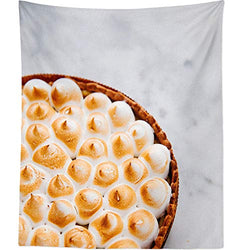 Berrykey Wall Hanging Tapestry - Green Yellow - Photography Home Decor Living Room - 51x60 inch