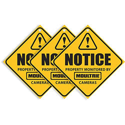Moultrie Camera Surveillance Signs