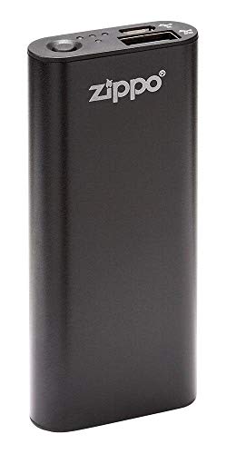 Zippo Black HeatBank 3 Rechargeable Hand Warmer, Model:40510