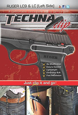 Techna Clip - Gun Belt Clip for Ruger LC/LC9 (Left Side)