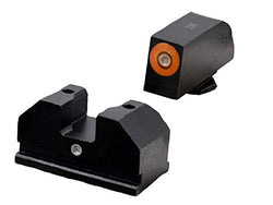 XS Sights F8 Tritium Night Sight for Pistols, Large Tritium Front Handgun Sight for Fast Acquisition, Wide U-Notch Rear Sight, High Visibility, Easy Alignment, Fits All Pistols (Walther PPS)