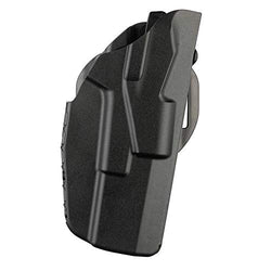Safariland, 7376, ALS Countoured Belt Loop Holster, Fits: Glock 43 w/Streamlight TLR-6, Black - STX Plain, Right Hand
