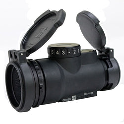 Trijicon MRO-C-2200017 1x25mm Patrol Riflescope with Miniature Rifle Optic (Mro), 2.0 MOA Adjustable Red Dot Reticle (Without Mount), Black