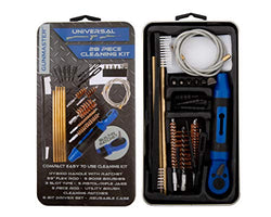 GUNMASTER Slim Line Universal Gun Cleaning Kit (28pc)