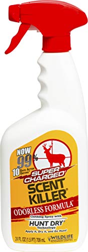 Wildlife Research Super Charged Scent Killer Spray, 24-Ounce