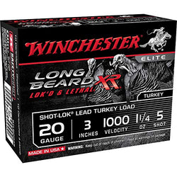 Winchester 20 Gauge 3" 1-1/4oz #5 Long Beard