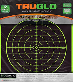 TRUGLO TRU-See 100-Yard Reactive Splatter Target, 12-Pack