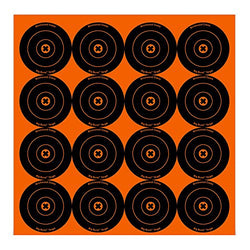 Big Burst 3" - 48 Bull's-Eye Targets - 3 Sheets